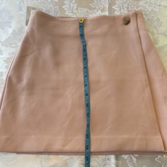 New Aritzia Pink Babaton wrap mini skirt size 2 - Picture 8 of 11
